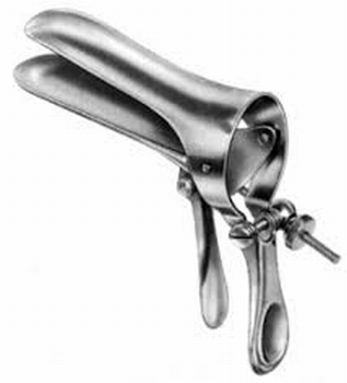 Speculum Cusco met laterale schroef 75x32mm Faber Medical