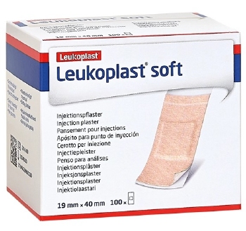 Injectiepleister Leukoplast Soft  500 stuks