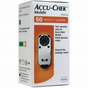 Accu-chek Mobile testcassette - 50 stuks
