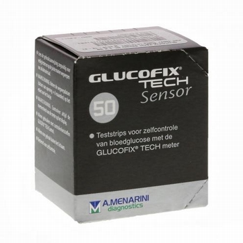 Teststrips Glucofix Tech - 50 stuks