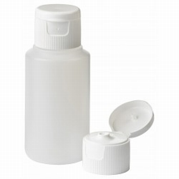 Plastic / kunstof fles 100ml met spuitdop