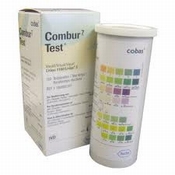 Combur 7 Test, Roche, flacon 100 teststrookjes