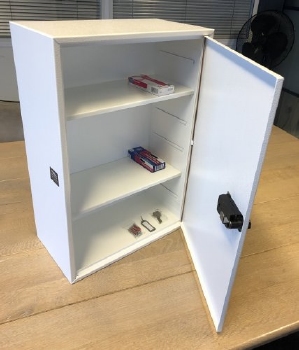 Medicijnkastje met codeslot XL