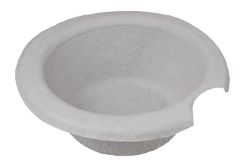 Bedpan disposable rond 1,7l - 200 stuks