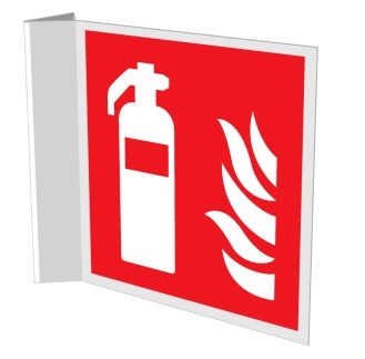 Brandblusser haaks 15x15cm