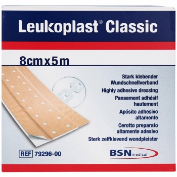 Leukoplast Classic wondpleister 8cm x 5m