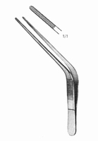 Oorpincet Troeltsch kniegebogen 1:2 tand 12cm