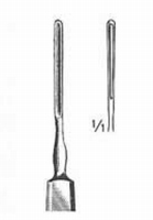 Oogbeitel Walton rond/hol Faber Medical