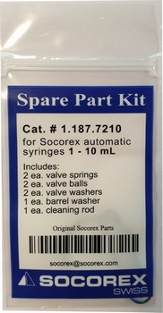 Spare part kit Socorex oorspuit