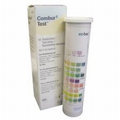 Combur 9 test, Roche, flacon 50 teststrookjes