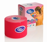 Cure Tape rood - 5cmx5m - per doos van 6 rollen