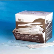 Pincet anatomisch disposable steriel - 50 stuks