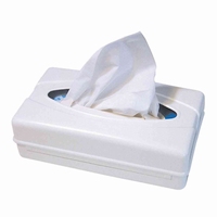 Facial tissues dispenser, kunststof wit