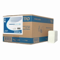 Handdoekjes minifold cellulose 2 laags - 20 bundels