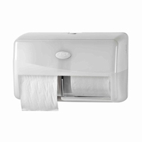 Toiletrolhouder Pearl White, compact traditioneel