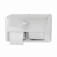 Toiletrolhouder  Duo Pearl White Corless, voor 2 rollen