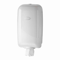 Mini Dispenser Pearl White, universeel voor centre feed rol
