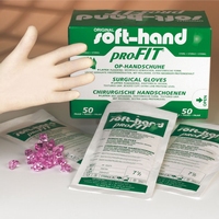 Handschoenen Steriel Latex poedervrij Soft-HandProfit mt.8.5 - 50 paar
