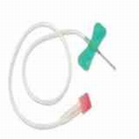 Vleugelnaald Surflo Terumo 21G¾ groen met slang 30cm,per st