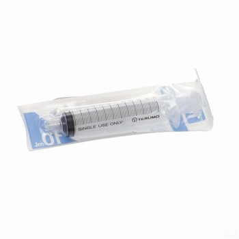 Spuit Terumo 10ml, 3-delig Luer, verpakt per 100 stuks