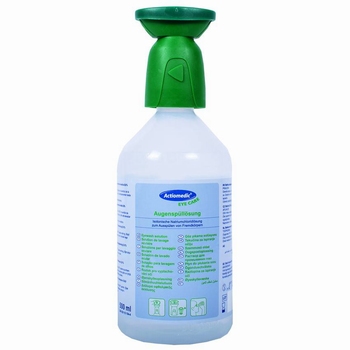 Actiomedic Oogspoelfles met sodium chloride 0,9% 500ml