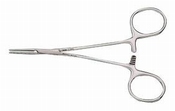 Arterieklem Halstead Mosquito Faber Medical 12.5cm recht