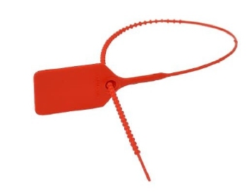 Pull-fly verzegeling rood 300mm strip 10 stuks