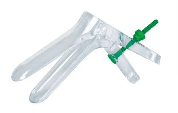 Vaginaal speculum disposable large cusco, doorzichtig, per 25