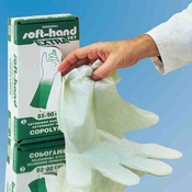 Soft-Hand veterinaire handschoen - 90cm lang - per 100
