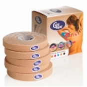 Cure Tape beige - 2.5cmx5m - per doos van 12 rollen