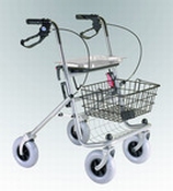 Rollator Go-Go III, zilver