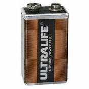 Lithium batterij 9V voor de Defibtech Lifeline AED