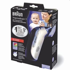 Oorthermometer Braun ThermoScan7 met Age Precision