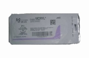 Hechtmateriaal Ethicon Vicryl violet 5/0 met naald C3