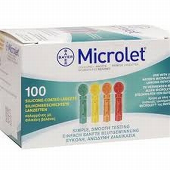 Bloedlancetten Bayer Microlet 200 stuks