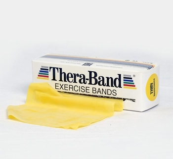 Theraband geel 13,8cm x 5,5m, dun