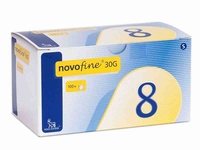Novofine pennaald 0.3x 8mm per 100 stuks