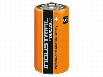 Batterij Duracell Industrial C-Cell, per stuk