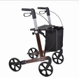 Rollator Server lichtgewicht kleur Brons