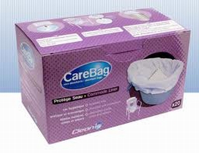 Carebag voor ondersteek op rol, 20 stuks