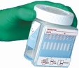 Cleartest Multi-Dip test voor 8 drugs in een urinebeker
