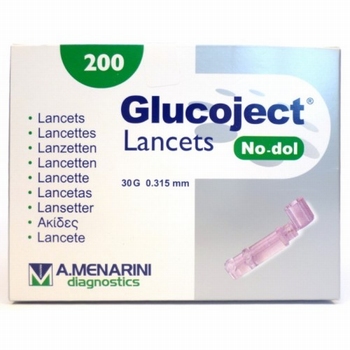 Glucojet Lancetten voor Glucojet Dual S prikpen, verp. 100