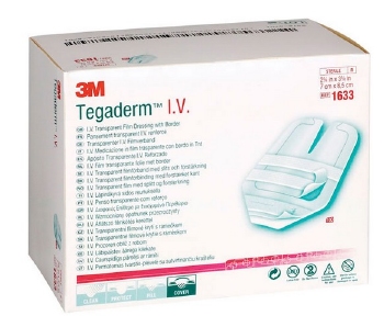 Infuus fixatiepleister Tegaderm 7x8,5cm, 100 stuks