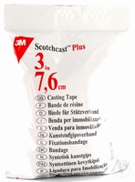 Scotchcast gipsverband plus 7.5x360 geel per 10