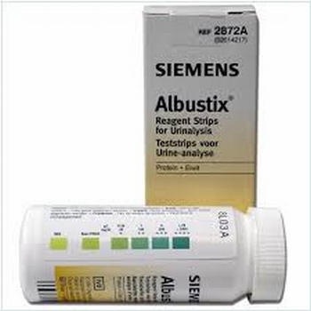 Albustix teststrips