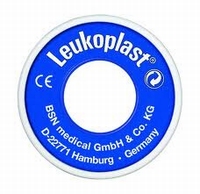 Leukoplast waterdicht  5m x 1.25cm per stuk