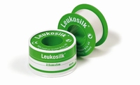 Leukosilk hechtpleister 9.2m x 1.25cm per stuk