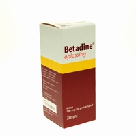 Betadine oplossing 30ml per stuk