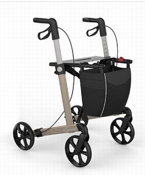 Rollator Server lichtgewicht kleur Champagne