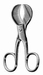 Navelstrengschaar Faber Medical model USA 10,5cm